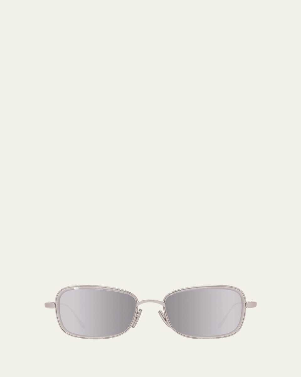 LW40159U Metal Square Sunglasses